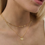Birthstone 18K Gold Plated Necklace