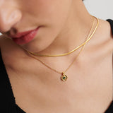 Birthstone 18K Gold Plated Necklace