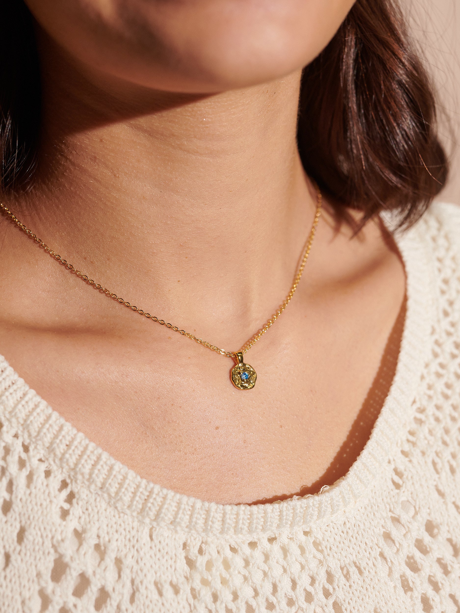 Birthstone 18K Gold Plated Necklace