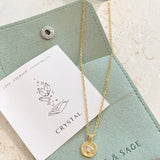 Birthstone 18K Gold Plated Necklace
