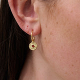 Birthstone 18K Gold Plated Earrings (Nov/Dec/Jan/Feb)
