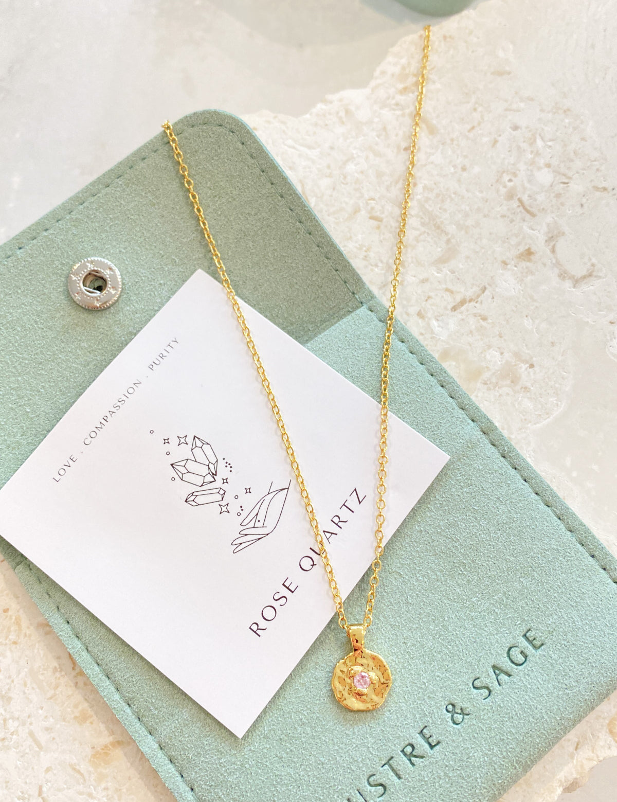 Birthstone 18K Gold Plated Necklace