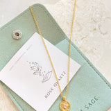 Birthstone 18K Gold Plated Necklace