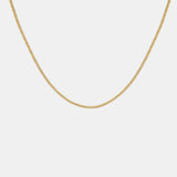 3mm Snake 18K Gold Plated Necklace