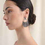 Devil Eye Sterling Silver Plated Earrings