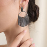 Devil Eye Sterling Silver Plated Earrings