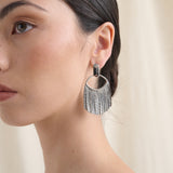 Devil Eye Sterling Silver Plated Earrings