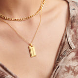 Idie Pendant 18K Gold Plated Necklace