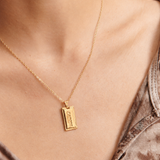 Idie Pendant 18K Gold Plated Necklace