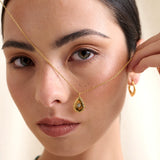 Moi Paisley 18K Gold Plated Necklace