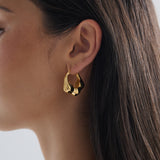 Harrison 18K Gold Plated Earrings