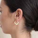 Erica Diamond 18K Gold Plated Earrings