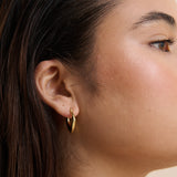Erica Diamond 18K Gold Plated Earrings