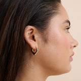 Erica Diamond 18K Gold Plated Earrings