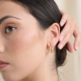 Erica Diamond 18K Gold Plated Earrings
