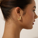 Ina 18K Gold Plated Earrings