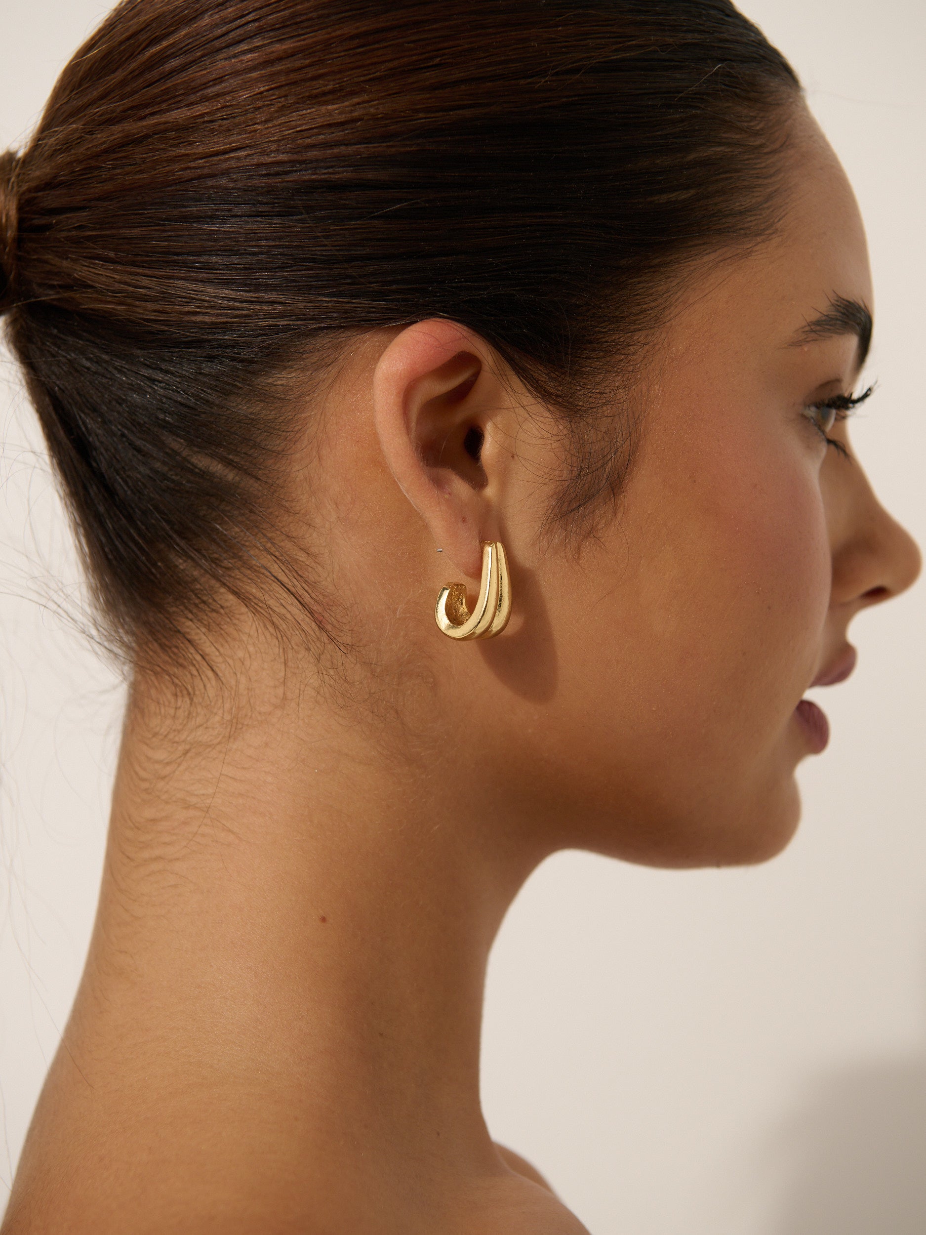 Ina 18K Gold Plated Earrings