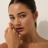 Ina 18K Gold Plated Earrings