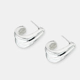 Ina Sterling Silver Plated Earrings
