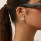 Ina Sterling Silver Plated Earrings