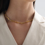 Wynn 18K Gold Plated Chain Necklace