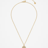 Clover Embellished 18K Gold Plated Necklace