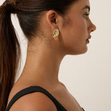 Rita Vintage 18K Gold Plated Earrings