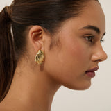 Rita Vintage 18K Gold Plated Earrings