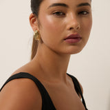 Rita Vintage 18K Gold Plated Earrings