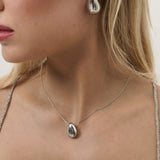 Droplet Sterling Silver Plated Earrings