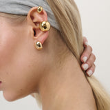 Mini Droplet 18K Gold Plated Earrings