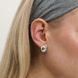 Mini Droplet Sterling Silver Plated Earrings