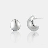 Mini Droplet Sterling Silver Plated Earrings