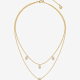 Teardrop 18K Gold Plated Necklace