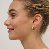 Camile Twist 18K Gold Plated Earrings