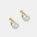 Classic Pearl 18K Gold Plated Earrings