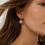 Lula Pink Quartz Earrings