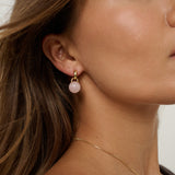 Lula Pink Quartz Earrings