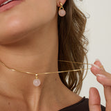 Lula Pink Quartz Necklace