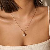 Classic Pearl 18K Gold Plated Necklace
