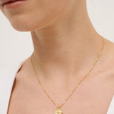 Eclipse 18K Gold Plated Necklace