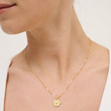 Eclipse 18K Gold Plated Necklace