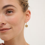 Eclipse 18K Gold Plated Earrings