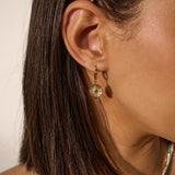 Eclipse 18K Gold Plated Earrings