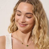 Gisel Eye 18K Gold Plated Necklace