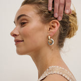 Evie Mix-Metal Plated Earrings
