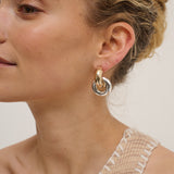 Evie Mix-Metal Plated Earrings