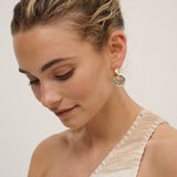 Evie Mix-Metal Plated Earrings