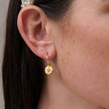 Birthstone 18K Gold Plated Earrings (Nov/Dec/Jan/Feb)