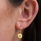 Birthstone 18K Gold Plated Earrings (Nov/Dec/Jan/Feb)